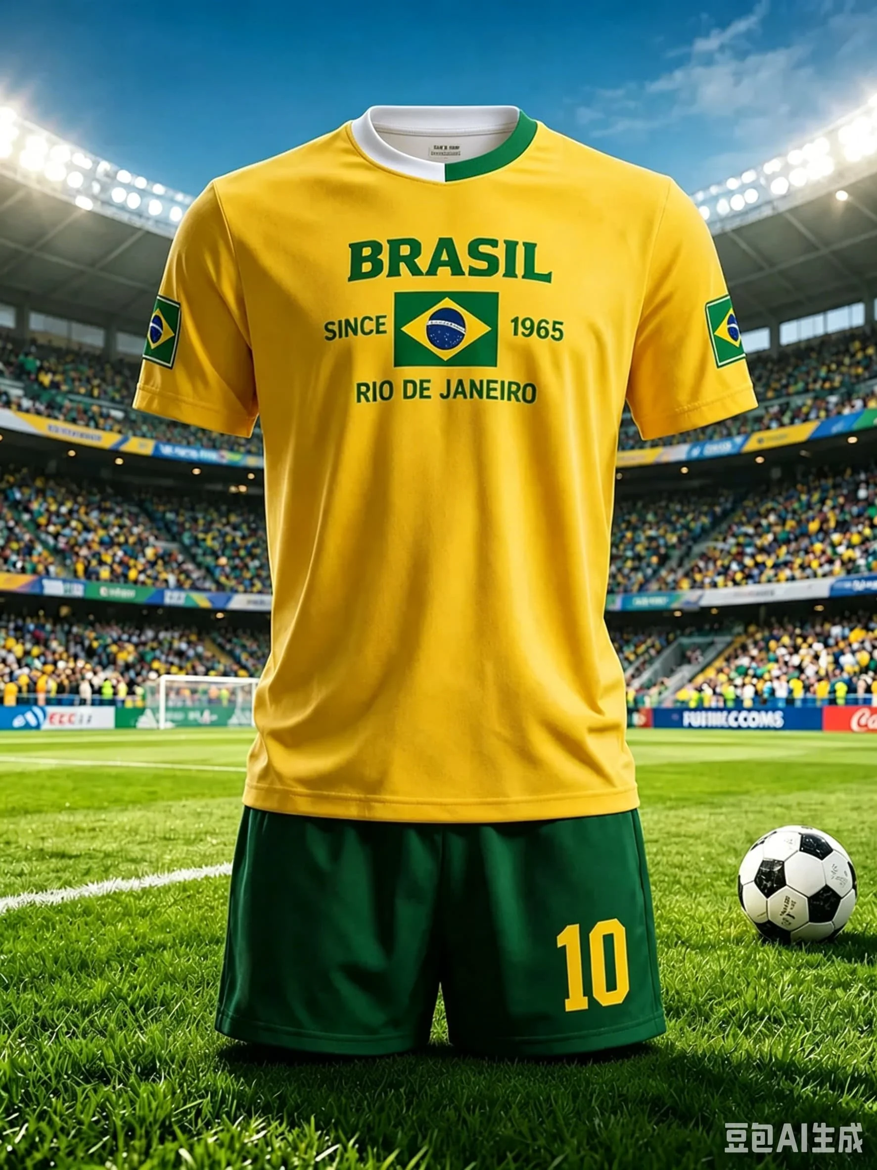 Nuevo Conjunto de Camiseta de Fútbol de Brasil para Hombre, Secado Rápido, Camiseta de Manga Corta y Pantalones Cortos para Entrenamiento del Equipo Nacional, Kit Deportivo para Fanáticos del Fútbol