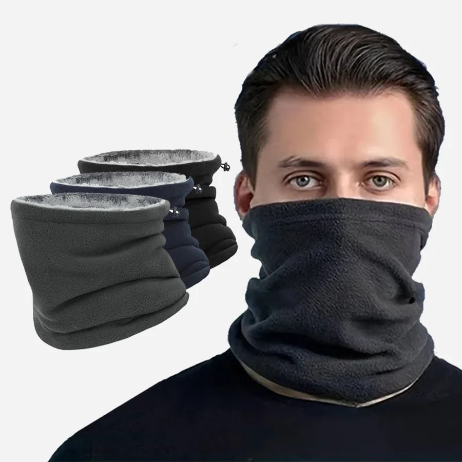Warmer Sports Scarf for Women Men Thickened Face Cover Winter Motorcycle Skating Running Hiking Scarves Thick Cold-proof Collar