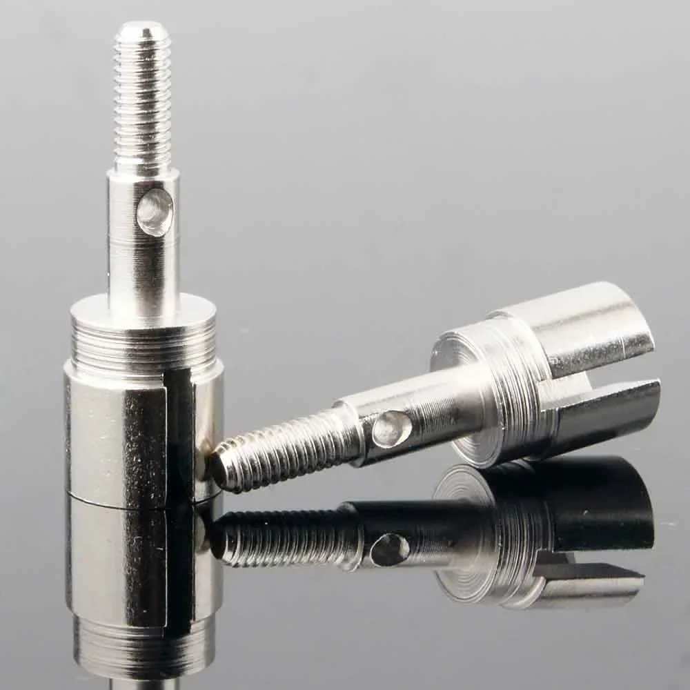 Rc 2PCS 02033 Metal Wheel Axle For 1/10 HSP 94107 94108  94111 94123 Spare Parts