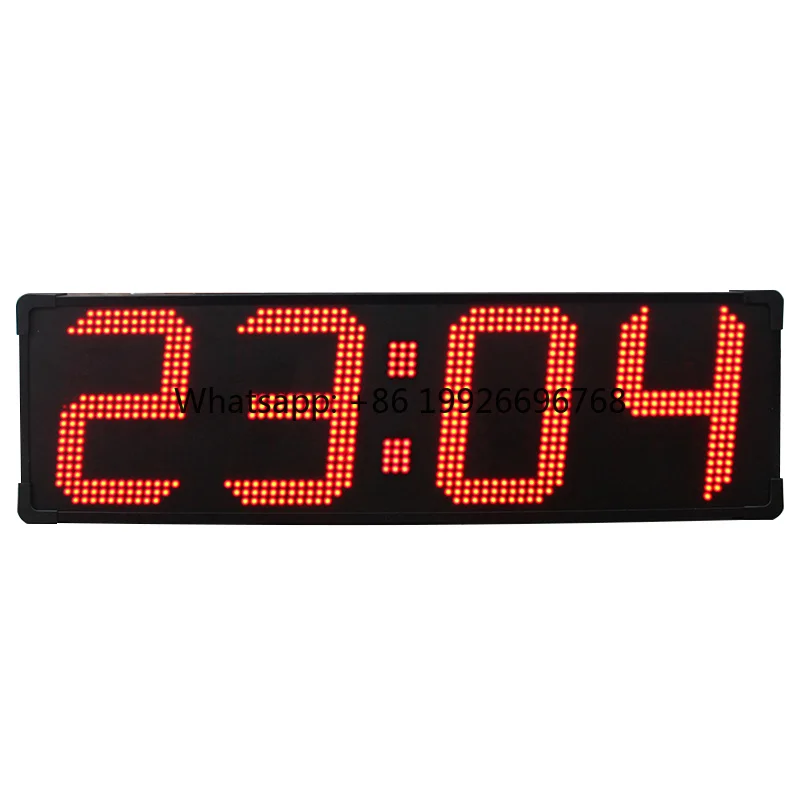 CP31 Waterproof Outdoor 4 Digits 12 Inch LED Huge Sport  Training Cycle Digital Countdown