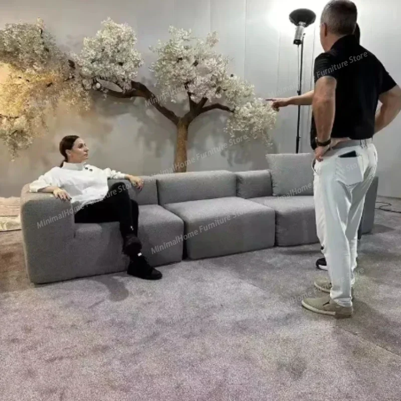 

Lazy Sponge Compression Sofa European Living Room Set Compression Sofa Modern Replica Conference Sillon Cama Hotel Furniture