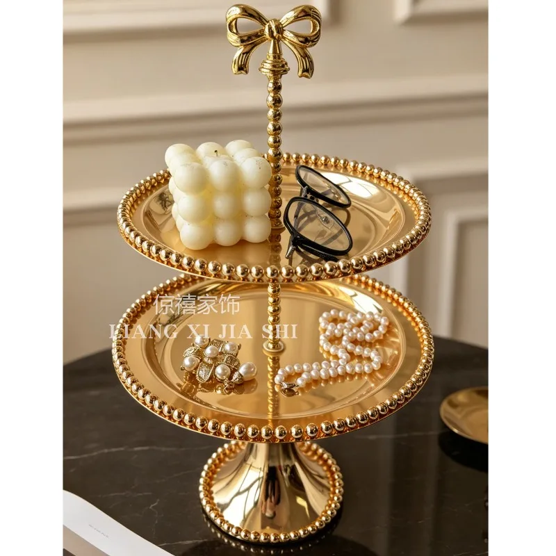 Dessert table Cake display stand Home living room Tea table Food plate Hotel cold meal Afternoon tea table