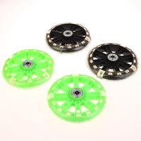 Kids Bike Training Wheels - Bike Flash Mute Wheel, Bicycle Stabiliser Mounted Kit For 12/14/16/18/20 Inch Children Kids Bicycle