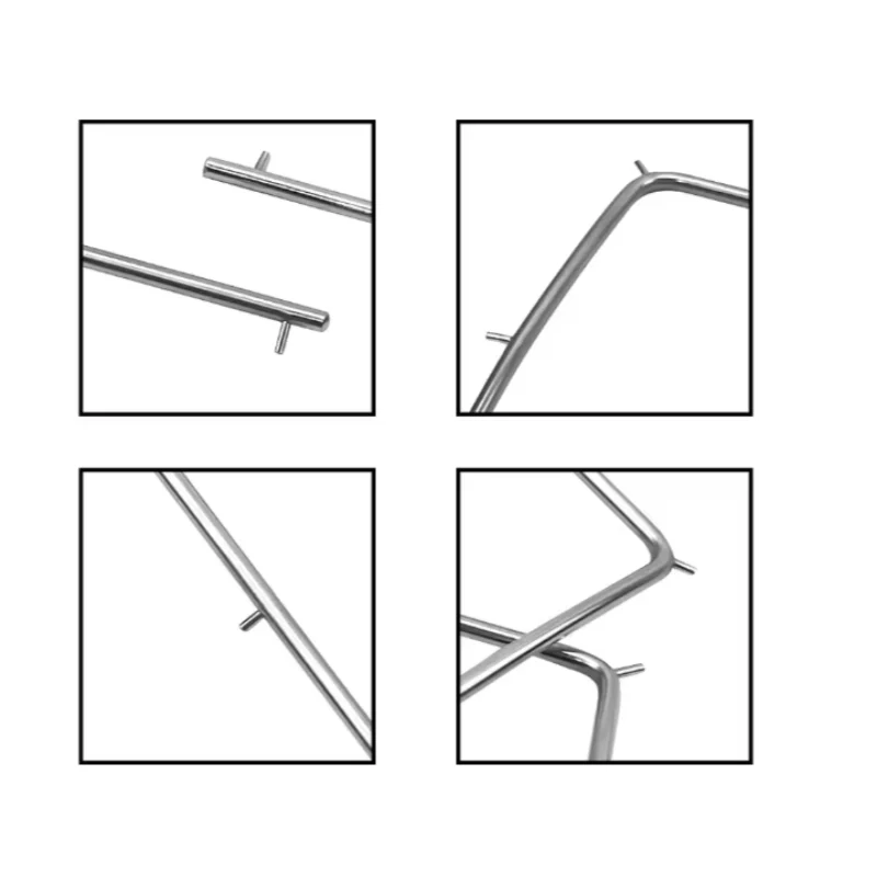 1PC Rubber Band Support, Stainless Steel Oral Correction Opening Tool, Dental Restoration and Cleaning Opening Device