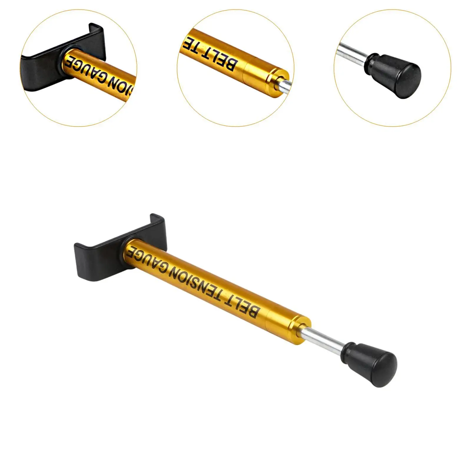 Miernik napięcia paska Szybkozłączka Antypoślizgowy Profesjonalny Przenośny Łatwy w użyciu Wielofunkcyjny Kompaktowy Konserwacja 10 lbs Regulowany