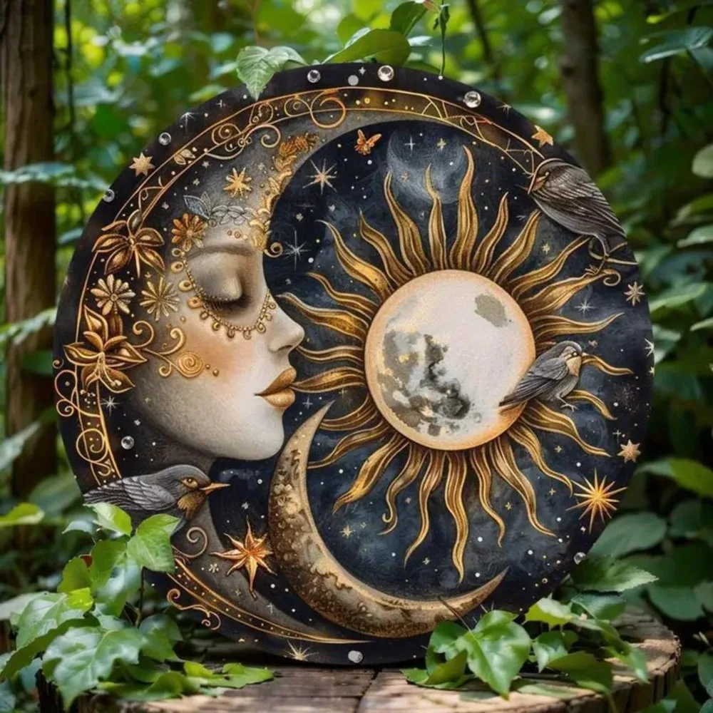 Moon Sun Round Wall… - image