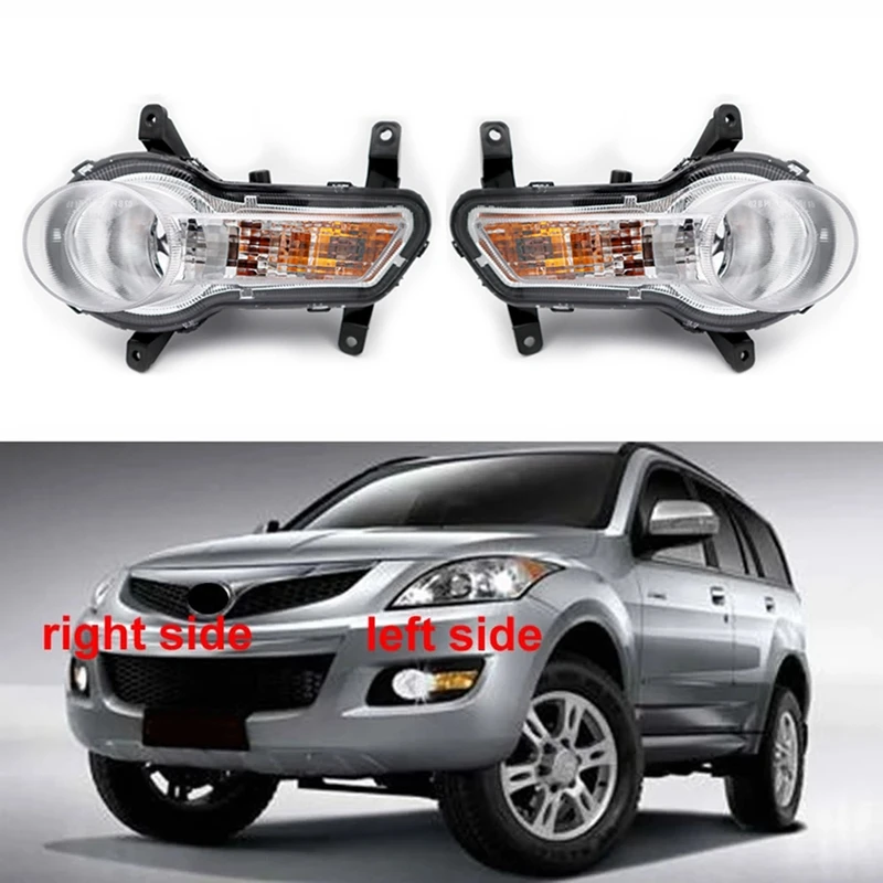 

1 Pair Car Front Foglight With Bulb For Great Wall Hover Haval H5 European Style