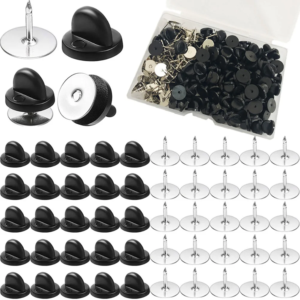 

Коробка с резиновыми штифтами, замена «сделай сам», пустая булавка с лацканами, подкладка для клатча, держатель бейджа, прочная многофункциональная подложка для сцепления