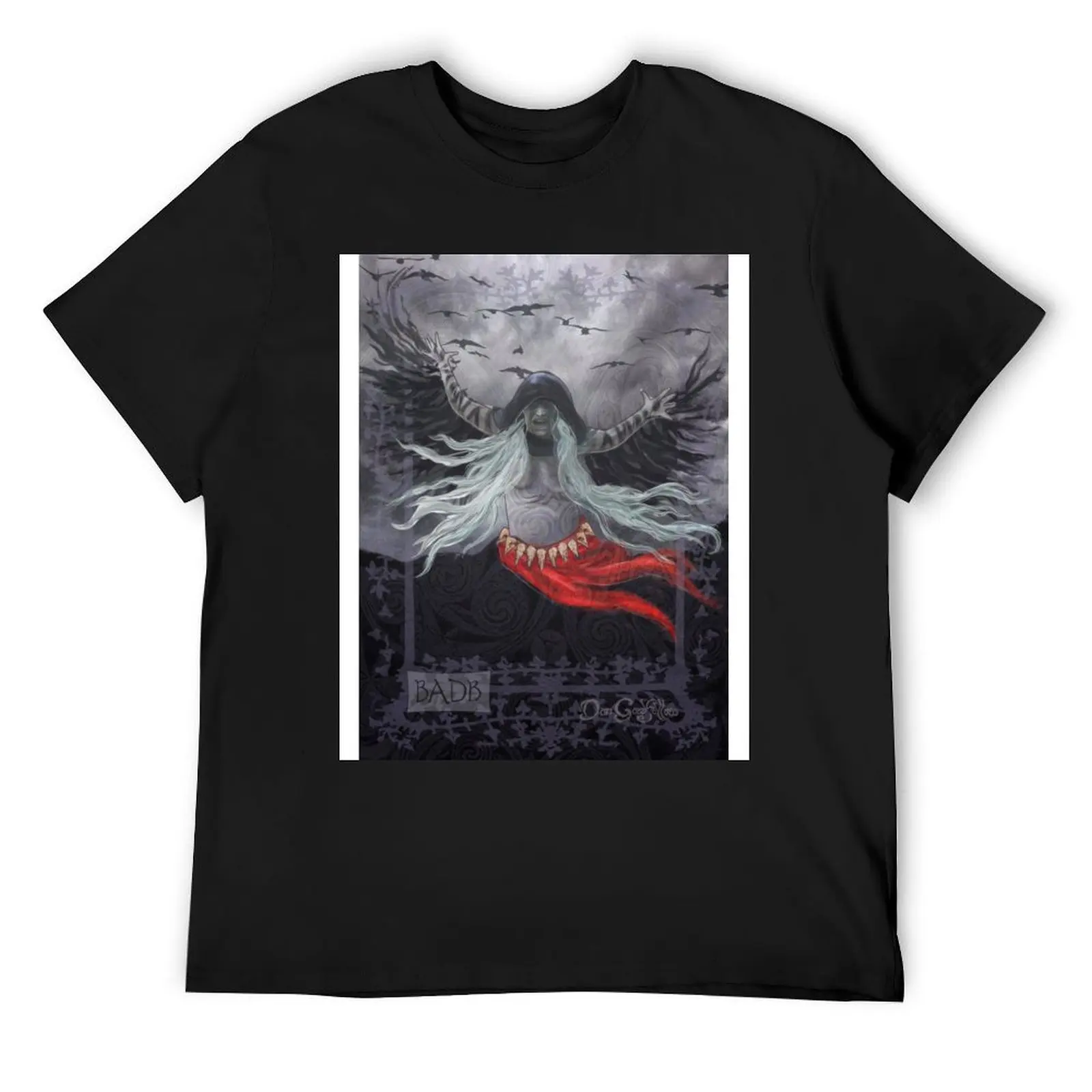 Celtic Goddess -Badb T-Shirt graphics custom shirt mens tall t shirts