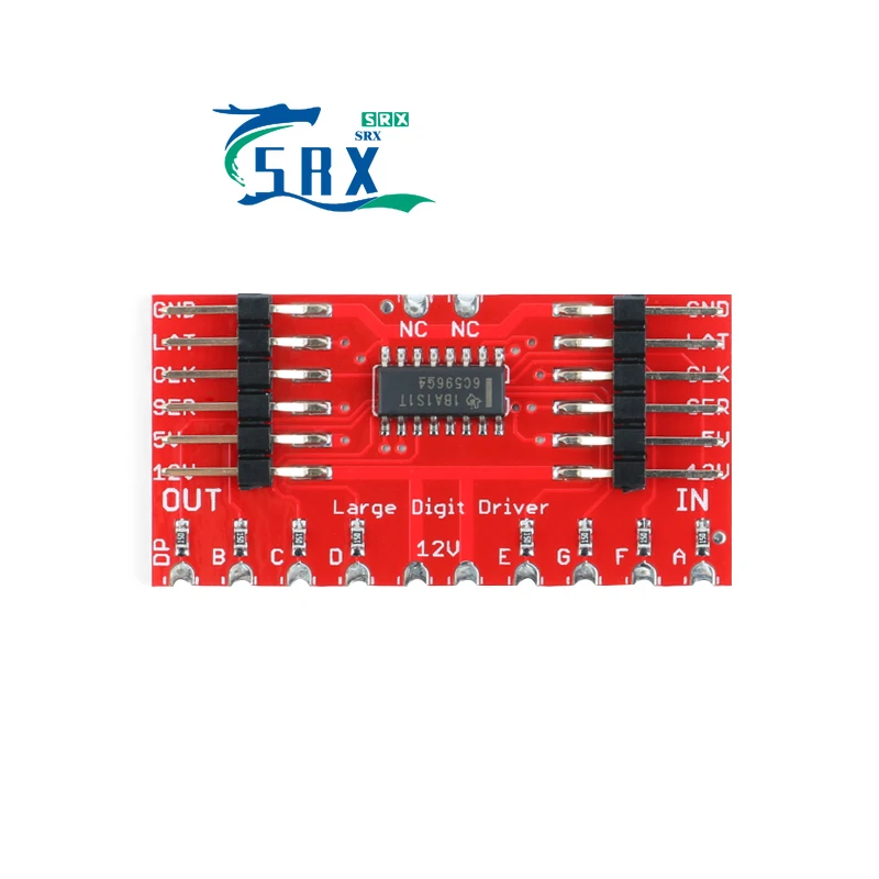 TPIC6C596 Registro a scorrimento a 8 bit Modulo registro driver valvolare digitale a 7 segmenti