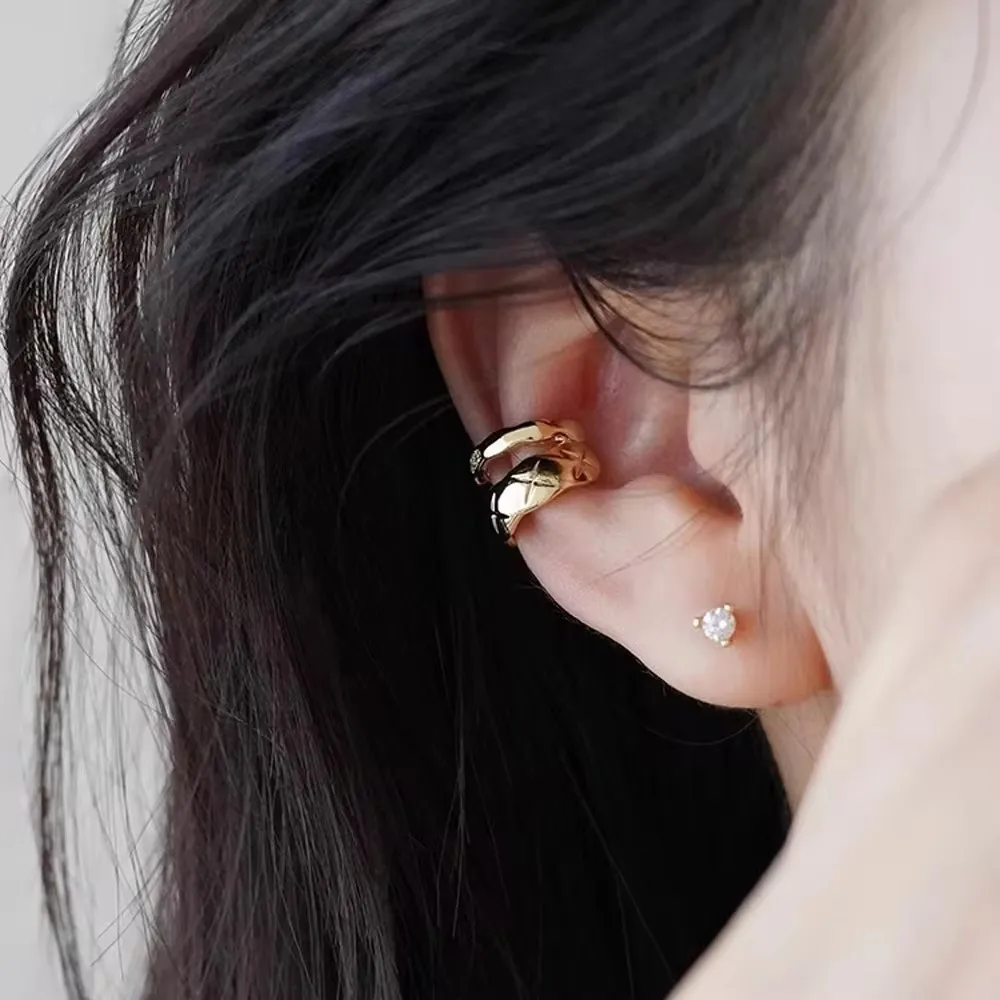 Hoops Ear Cuff Earr… - image