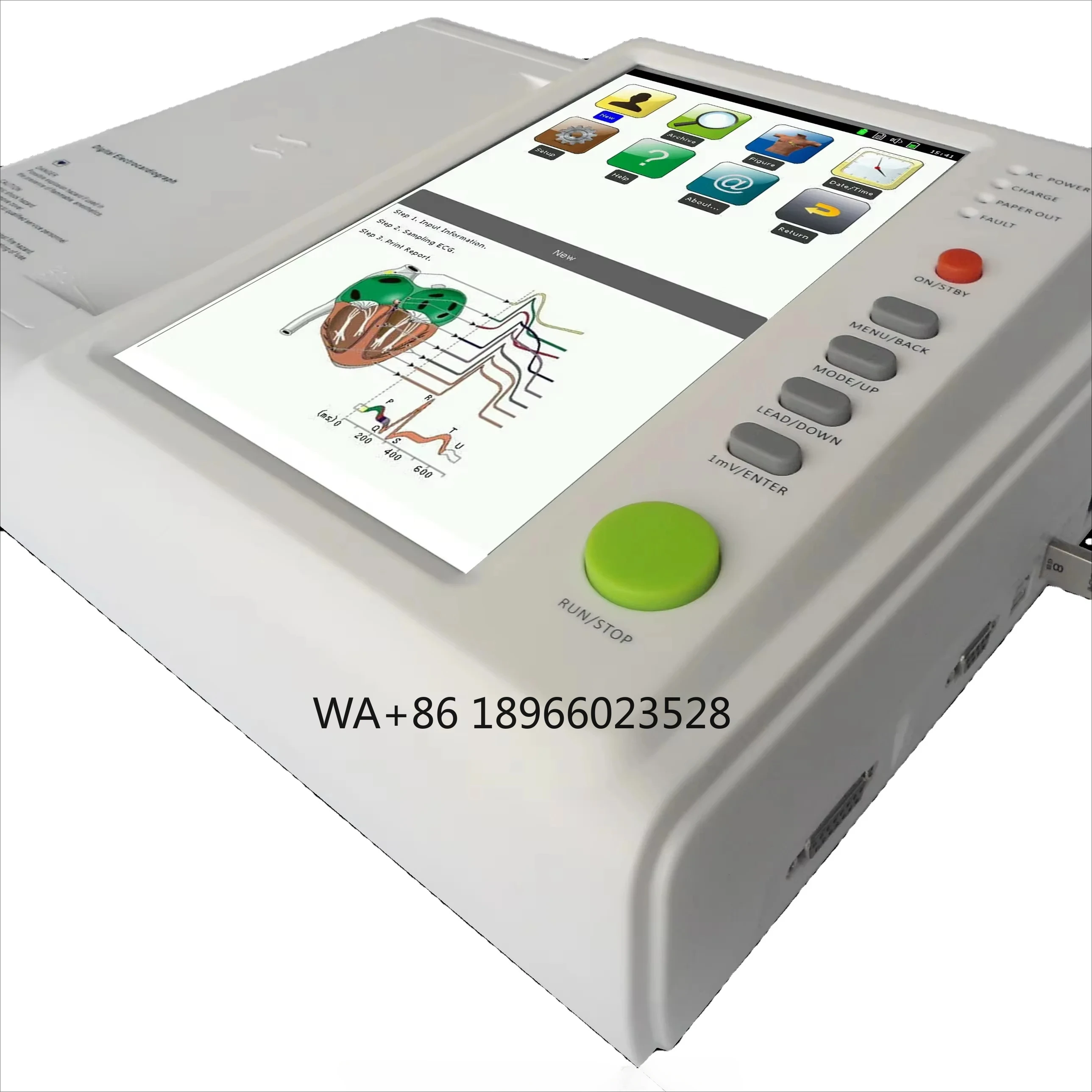 

ec-g machine 6 channel digital machine price Portable Machine veterinarian Medical Diagnostic Equipment
