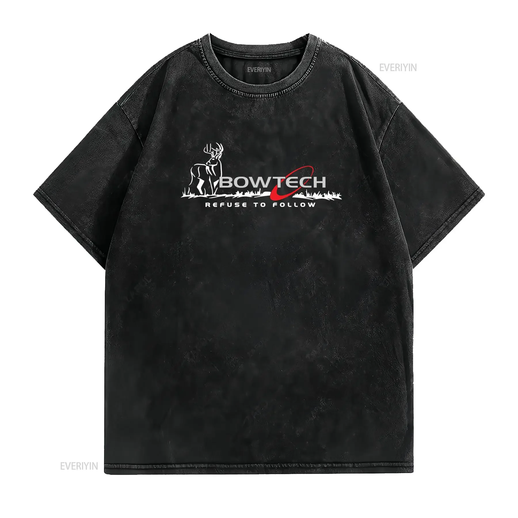 NEW Bowtech Archery Logo Funny USA Size T Shirt vintage Washed homme Slightly Comfortable Stretched fashion Stylish Casual Soft