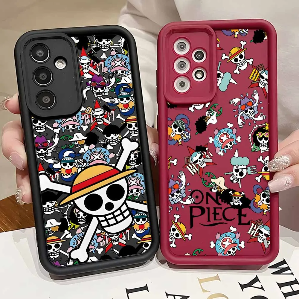 Beautiful Ones P-Piece Logo For Samsung Galaxy S26 S25 S24 S23 S22 S21 S20 FE Ultra Plus Eyes Ladder Lanyard Soft Phone Case
