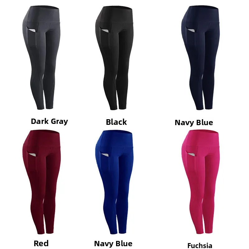 

High Waist Yoga Pants with ket Sports Bot Women's Faion Spring 2025 Direct from Fac Other Material 00%