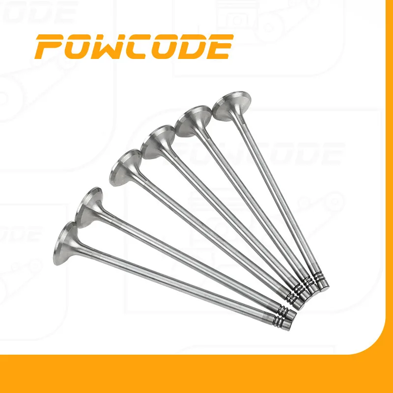 12-Piece Long Exhaust Valve for Audi A8 D2 D3 VW Bora Golf Passat Phaeton Touareg New Beetle Seat 1994/3-2016/3 022109611C