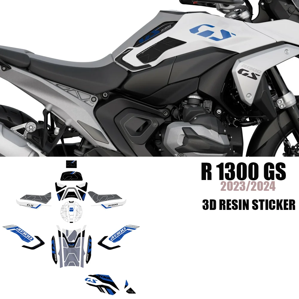 

R1300GS Accessories Epoxy Resin Sticker Protection Kit for R1300GS R 1300 GS Complete 3D Sticker Kit