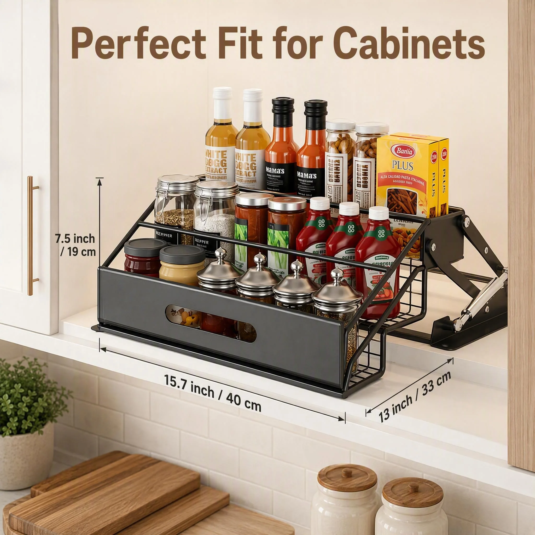 Uittrekbare kruidenrek voor ka - Kitchen Gadgets Rack recensie en prijs