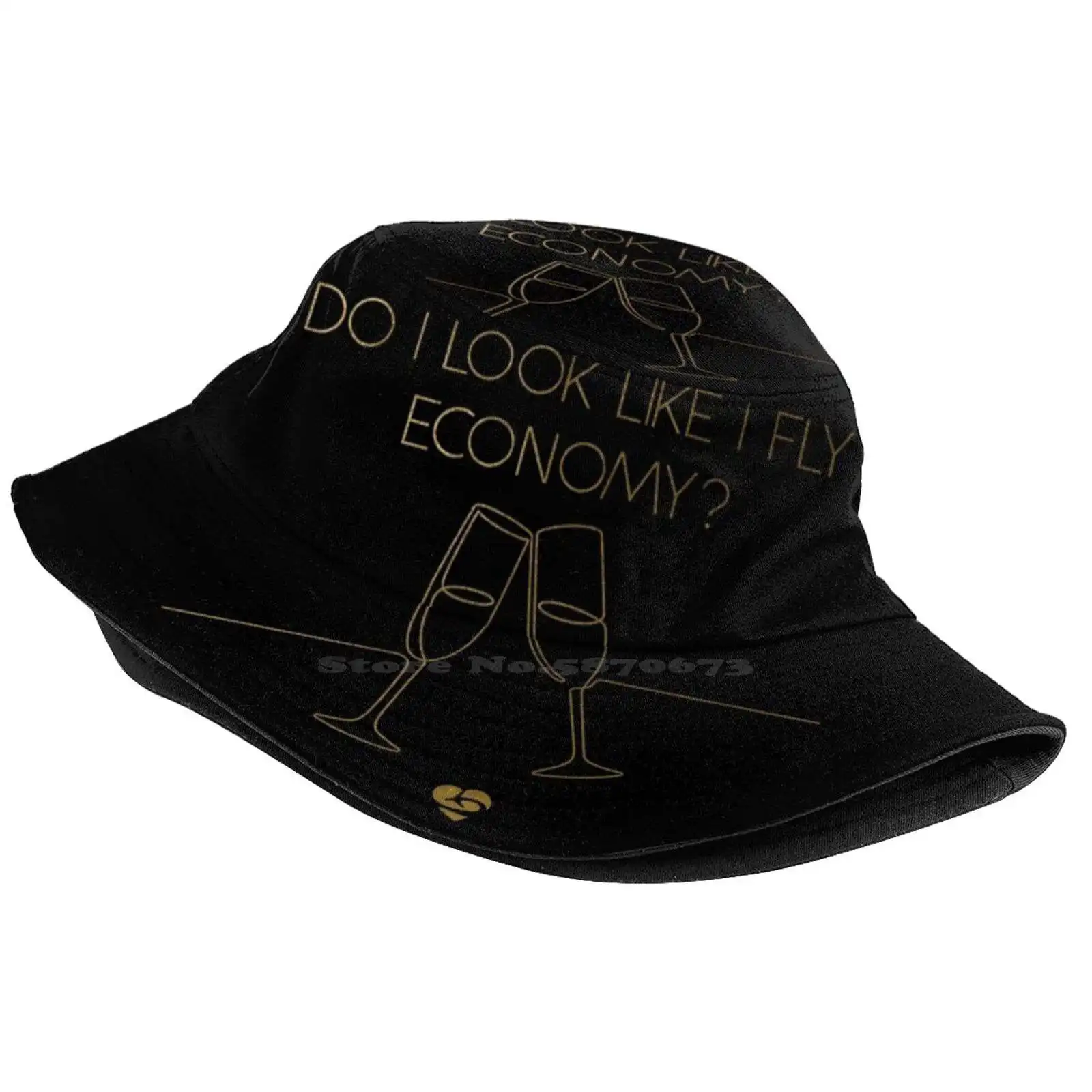 Do I Look Like I Fly Economy - Funny Traveler Quote Design Sun Cap Fisherman Hat Bucket Hats Do I Look Like I Fly Economy First