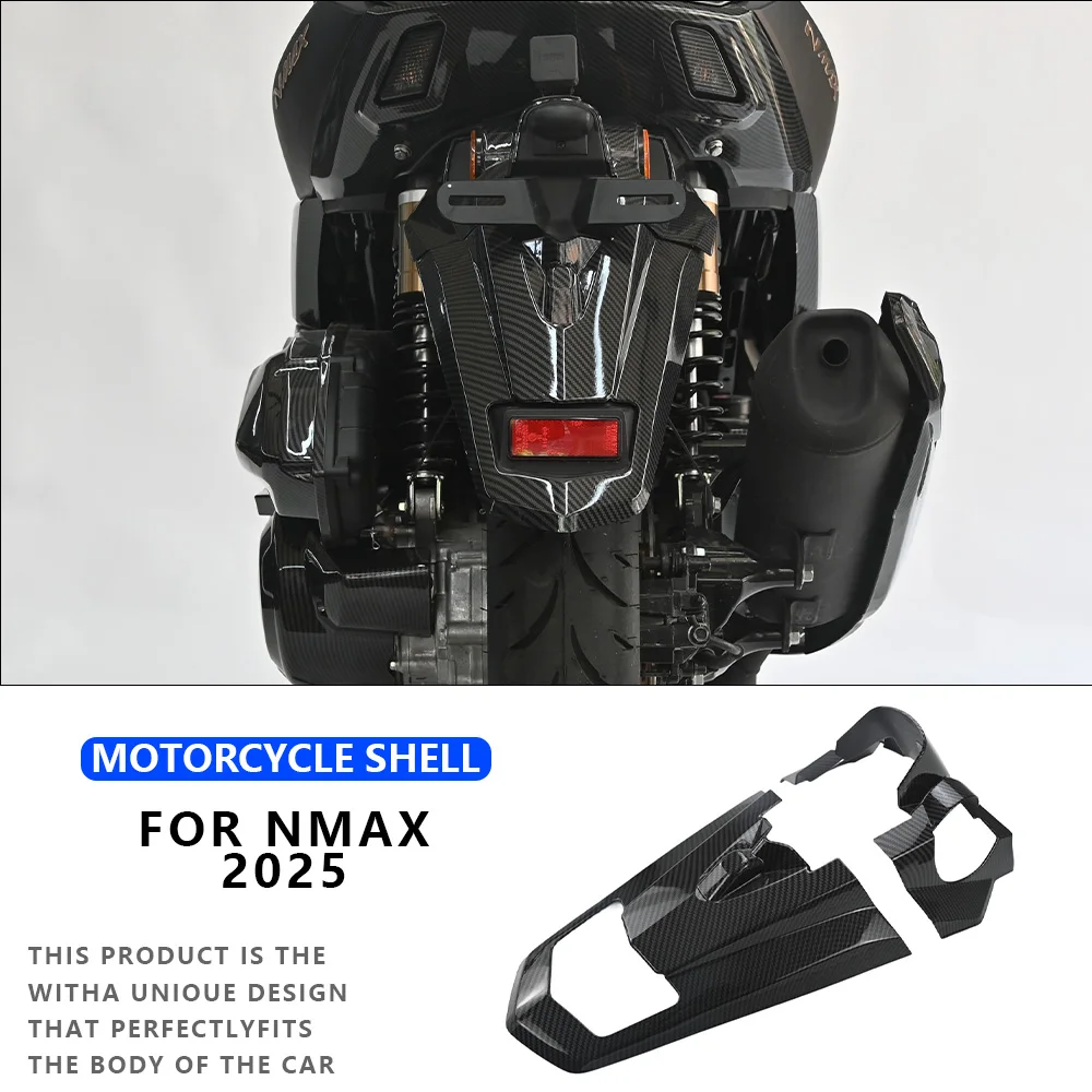 

MTKRACING For YAMAHA NMAX 2025 Motorcycle Modification License Plate Holder Protective Shell Accessories