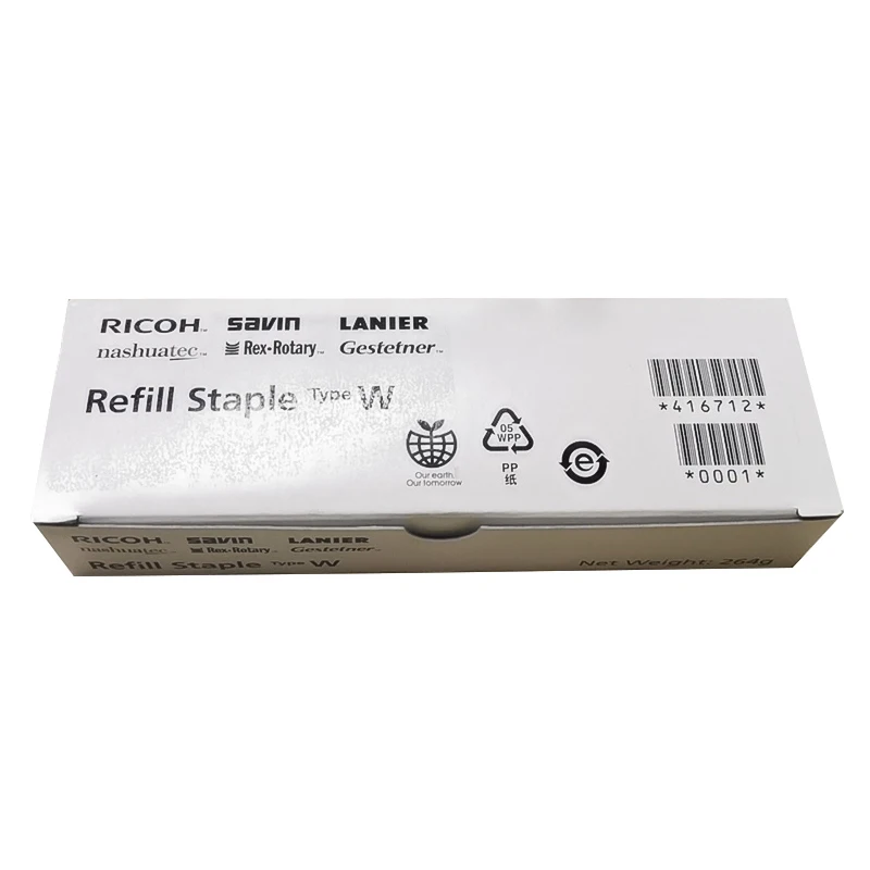 416712 (TYPE W V) Staple for Ricoh SR3170 SR3240 SR3290 SR4100 SR4160 416711