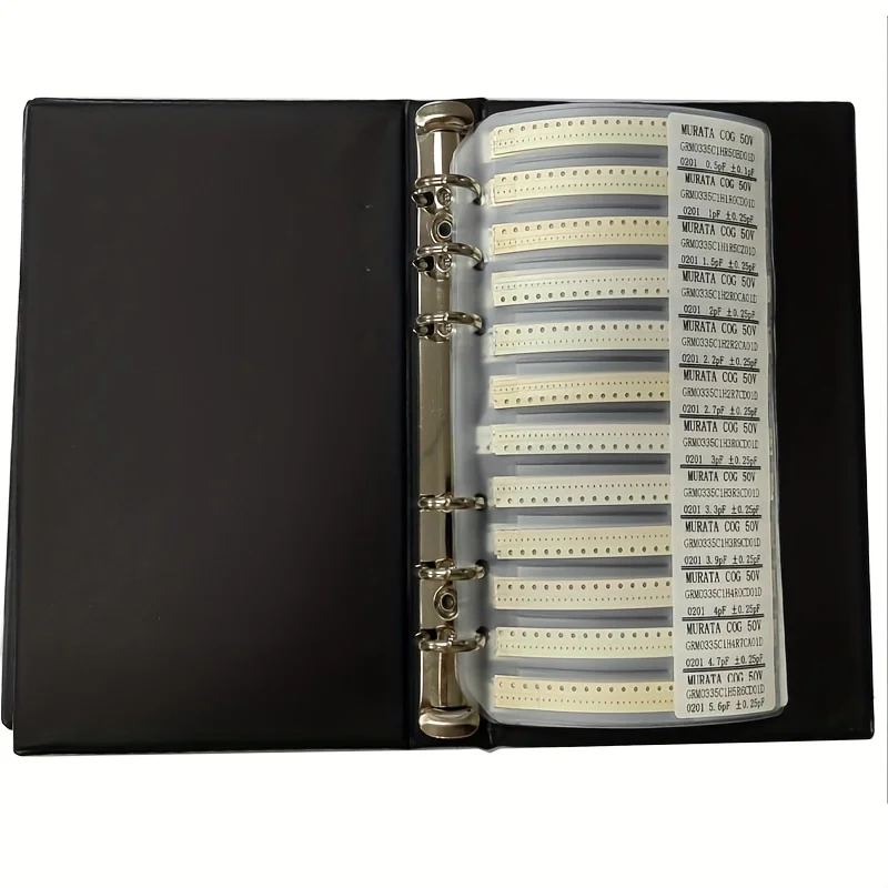 SMD Capacitor Booklet 0603 0805 1206 0201 0402 Resistor Pack Capacitive Device Sample Book