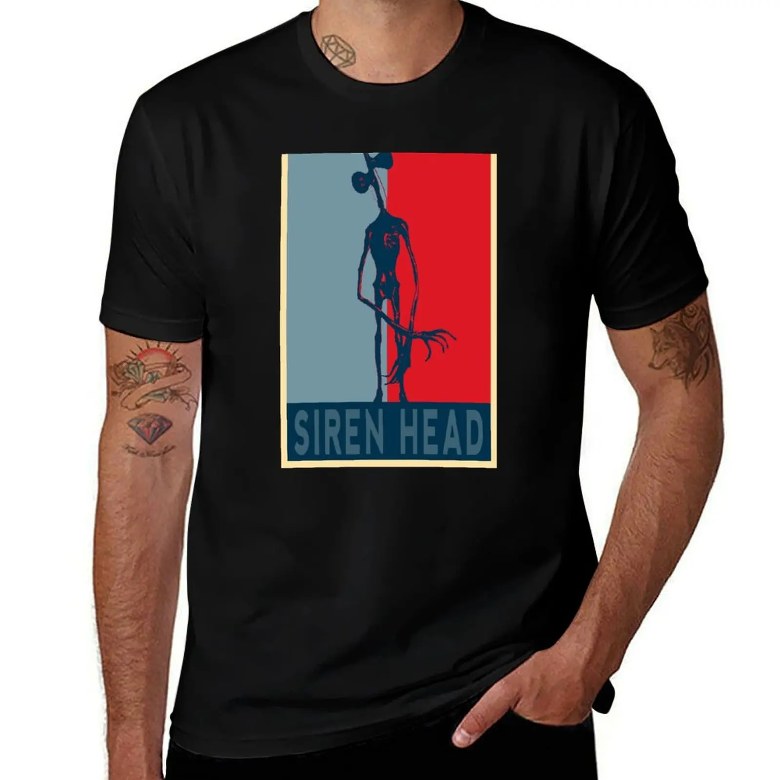 

Siren Head T-Shirt t shirt man designer t shirts for man graphic tees t shirts for man cotton T-Shirt