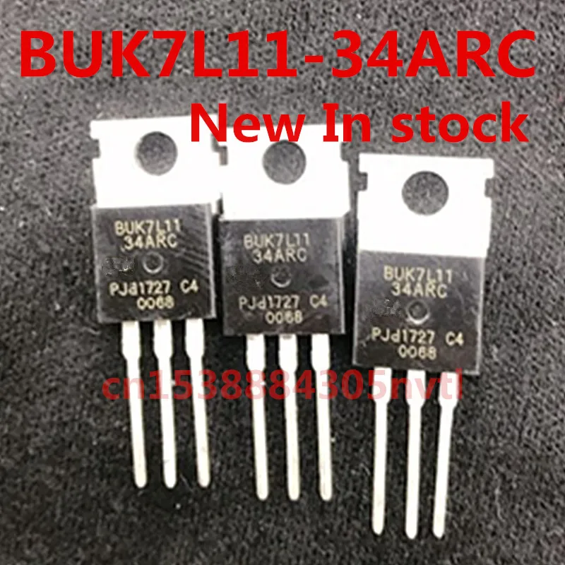 Original 10pcs/ BUK7L11-34ARC  TO-220 34V 75A