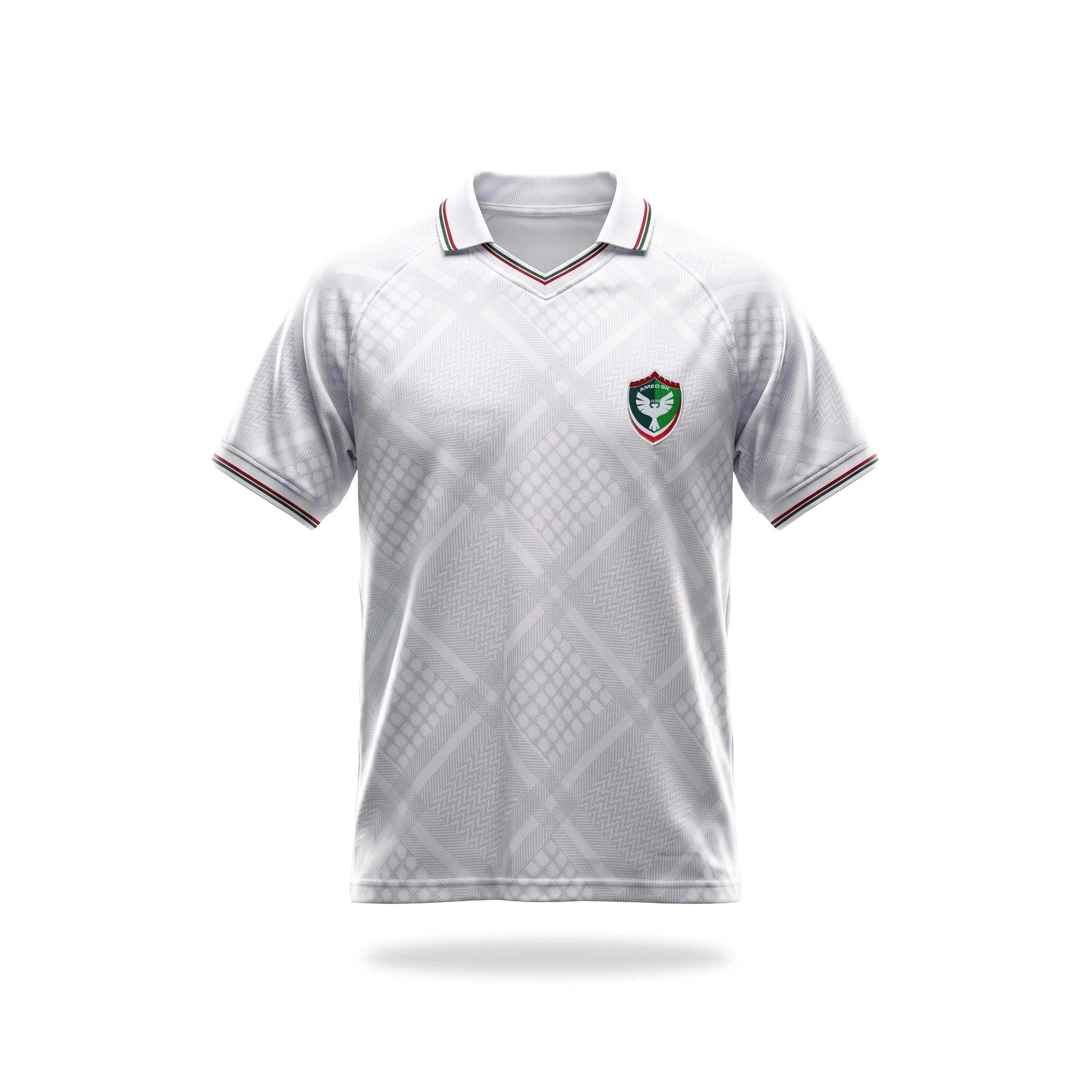 2026 Türkiye Amed SK 3D-Druck Fußballtrikot Herren Atmungsaktives Schnelltrocknendes Kurzarm-T-Shirt Familien-Partnerlook