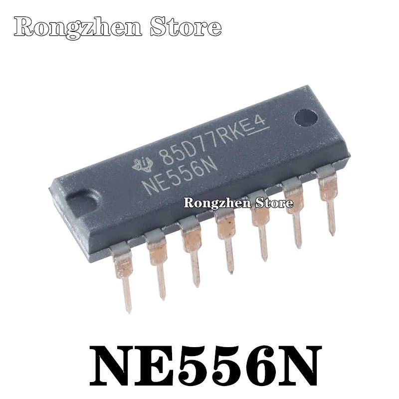 NE556 DIP - Doppio Timer 555 - Lotto Da 3 Integrati Circuiti 14 Pin - Foto 2