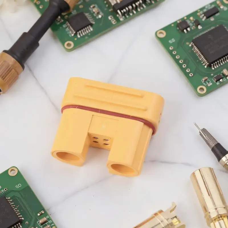 ドローンおよび模型飛行機用のプレミアム品質の AS150U バッテリー コネクタ – オス/メス