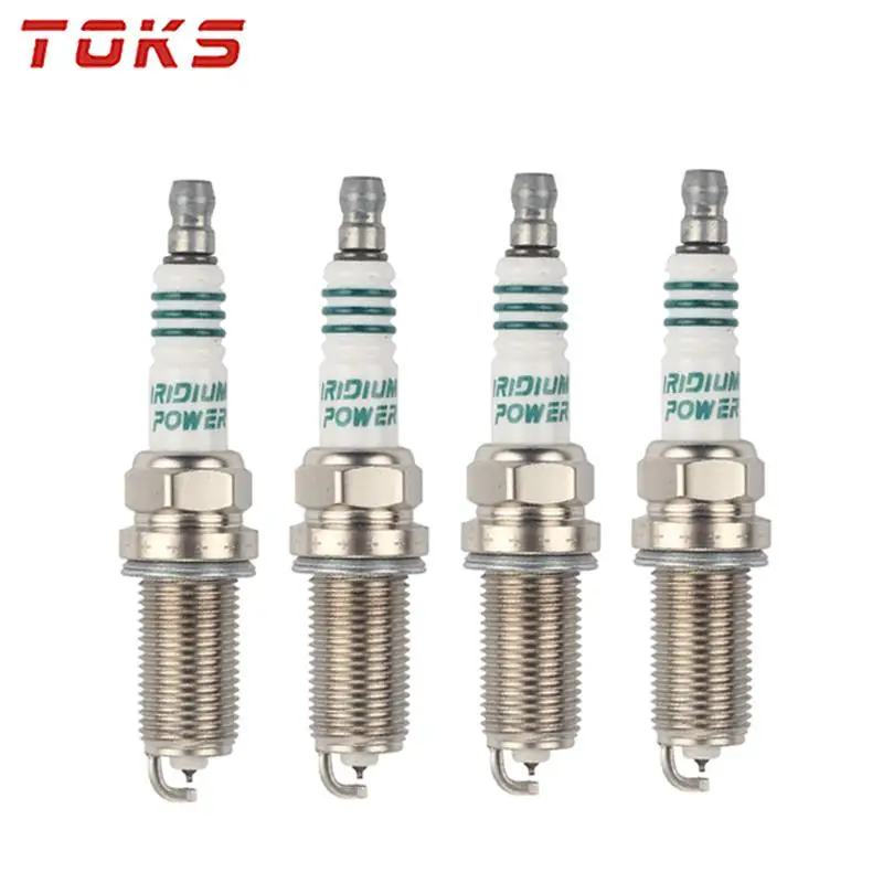 

TOKS 4pcs/lot IKH16 5343 Iridium spark plugs For Nissan infiniti Dodge Chrysler Toyota HIGHLANDER Hyundai Kia IKH16-5343