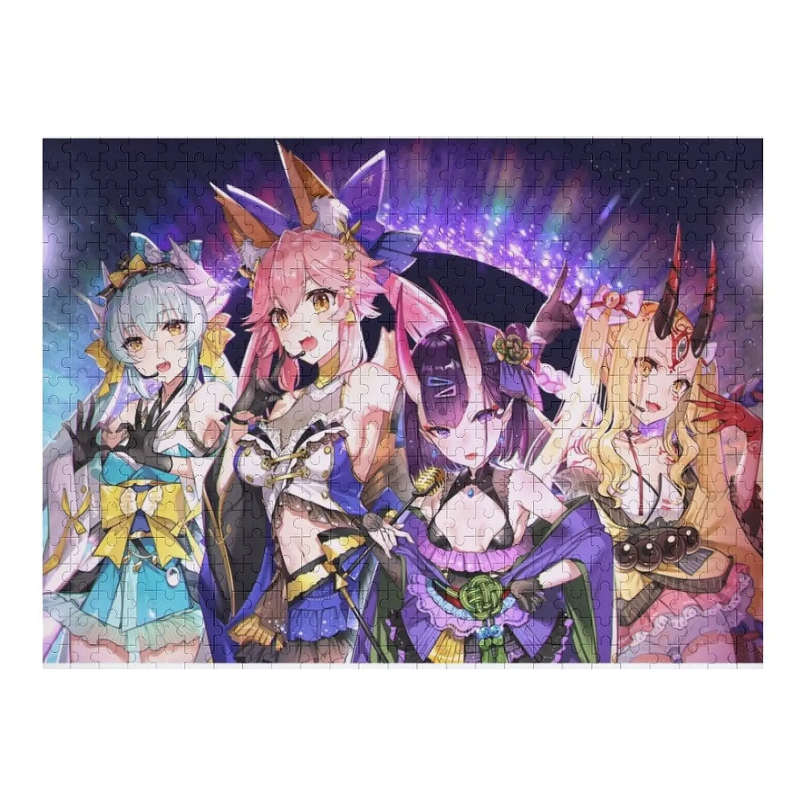

Fate Grand Order Characters Jigsaw Puzzle Wooden Compositions For Children Baby Wooden Baby Toy Puzzle