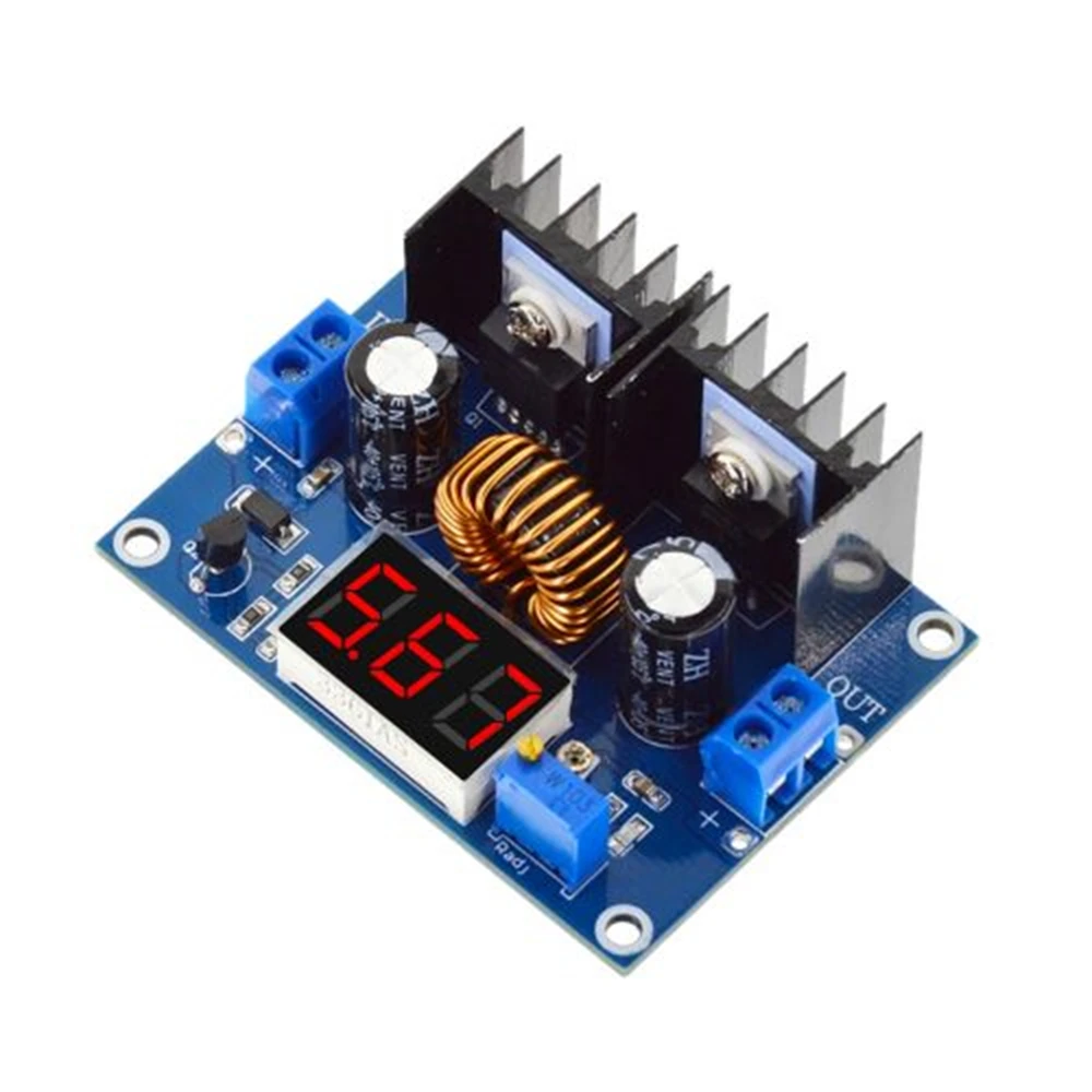 1Pcs XL4016 PWM Adjustable 4-36V To 1.25-36V LED Step-Down Board Module Max 8A 200W DC-DC Step Down Buck Transformer