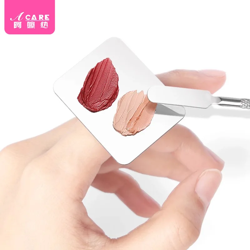 Palette A1P39-Easy to use liquid foundation palette makeP39-up knife stick portable perforated makeup artist color