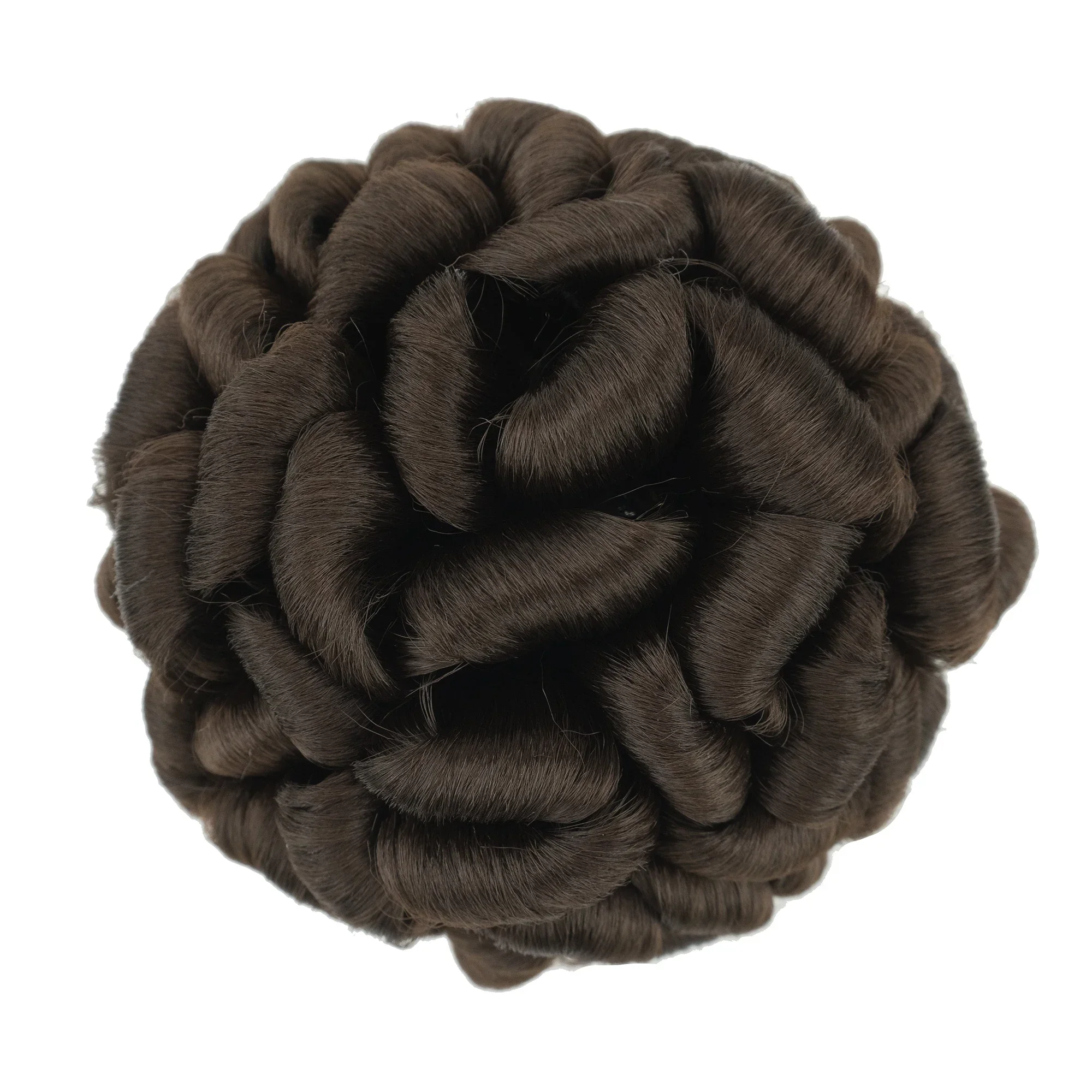 Grote Maat Gevlochten Rommelig Krullend Kapsel Scrunchies Chignon Danser Haarbedekking Donut Haarstuk Haar Broodjes Updo Voor Meisjes