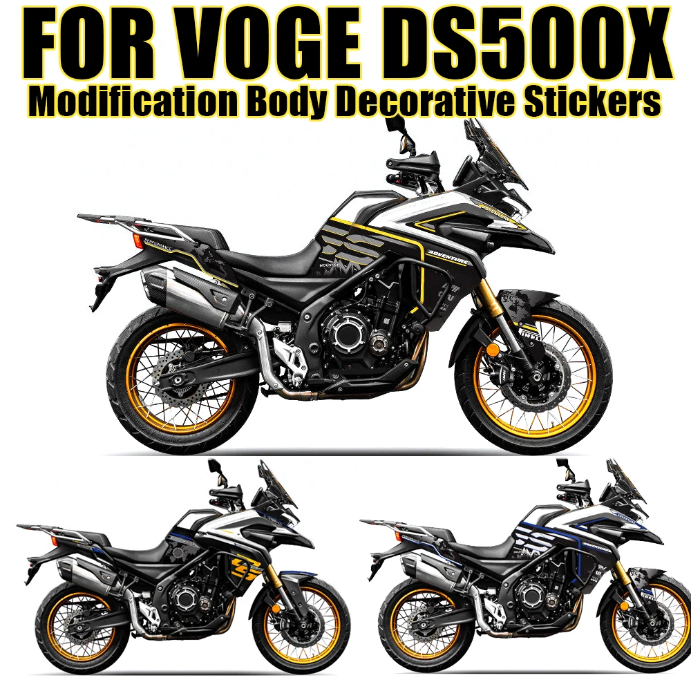 

Декоративные наклейки на топливный бак и переднюю часть мотоцикла VOGE DS500X 2026 года, для модификации кузова