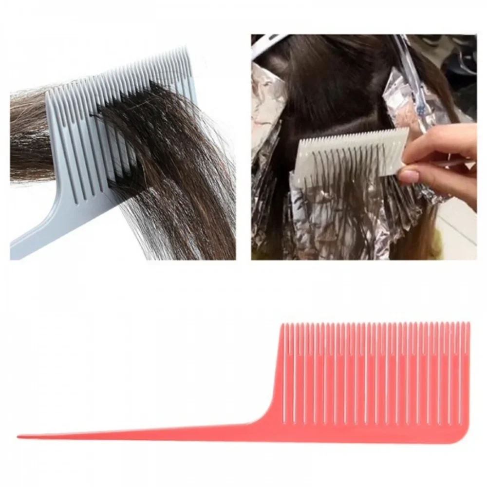 Professional Hair Highlighting Foil Comb for Salon Styling Dye Bleach Slice Sectioning Tool Styling