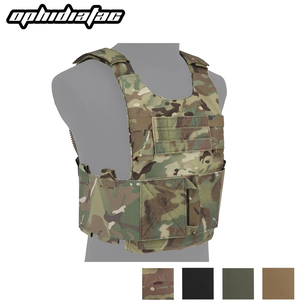 OPHIDIAN LV-119 Vest Spiritus System Airborne Vest Zipper Airsoft Hunting Vest Convenient Equipment