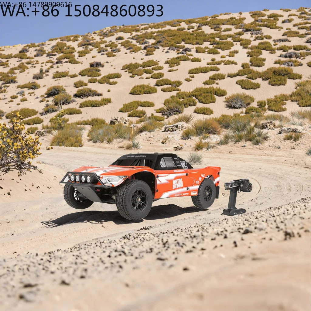 1:5 Scale power-driven 4WD Short Course RC Truck, 300M Long Range Remote 4-Channel High Power Hobby Racing Vehicle RTR