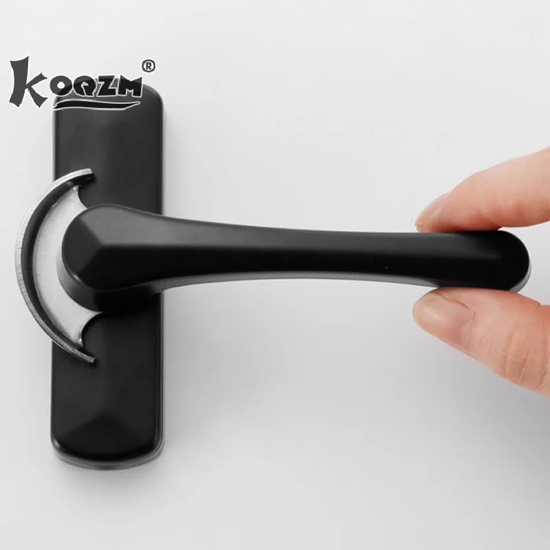 جديد الفولاذ المقاوم للصدأ قفل الهلال العالمي مع هوك الأبواب الألومنيوم والنوافذ قفل بخطاف سلامة الطفل نافذة قفل مشبك