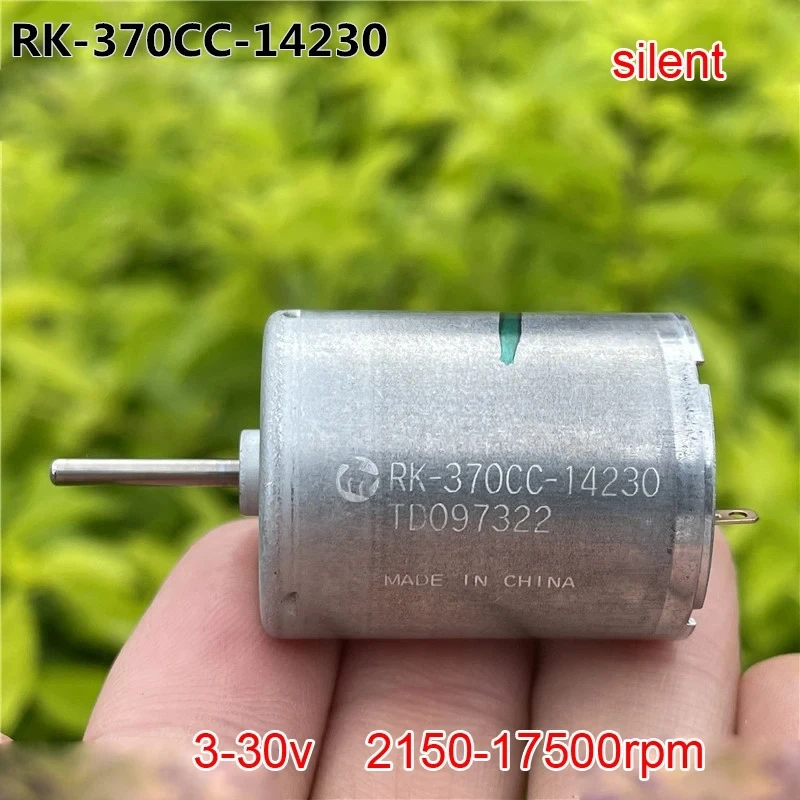 2pcs Japan Mabuchi RK-370CC-14230 DC micro motor 3V 12V 24v carbon brush high torque car door motor model toy
