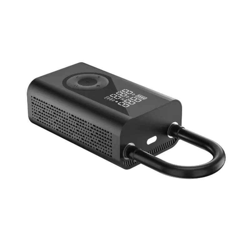 SXLL DWON مضخة هواء أوتوماتيكية رقمية محمولة صغيرة لاسلكية ضاغط هواء للسيارة منفاخ لإطارات السيارة مضخة كرة القدم والدراجة #3