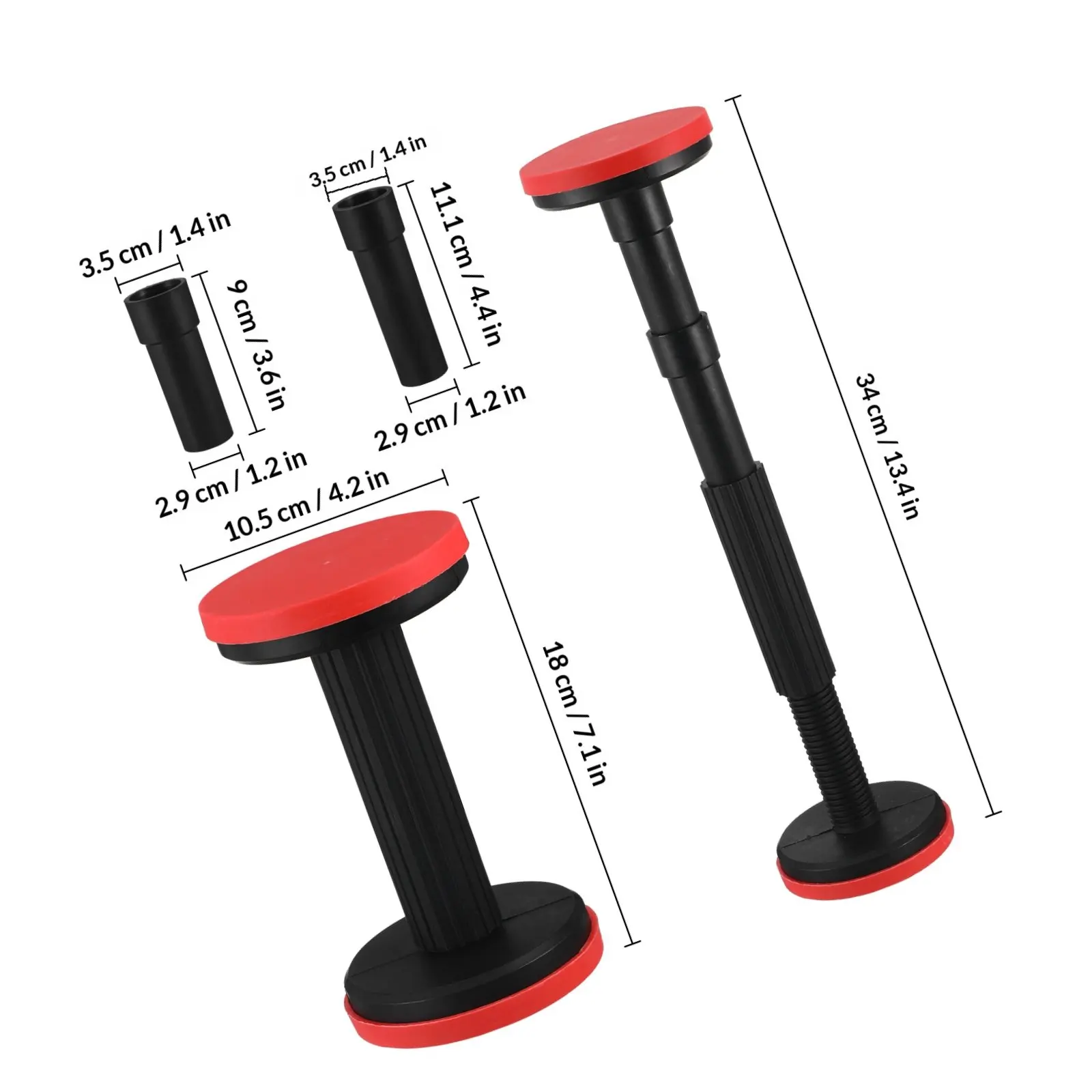 2Pcs Adjustable Bathroom Cabinet Support Legs Furniture Leveling Feet Adjustable Height Bed Frame Table Desk Risers Camper Table