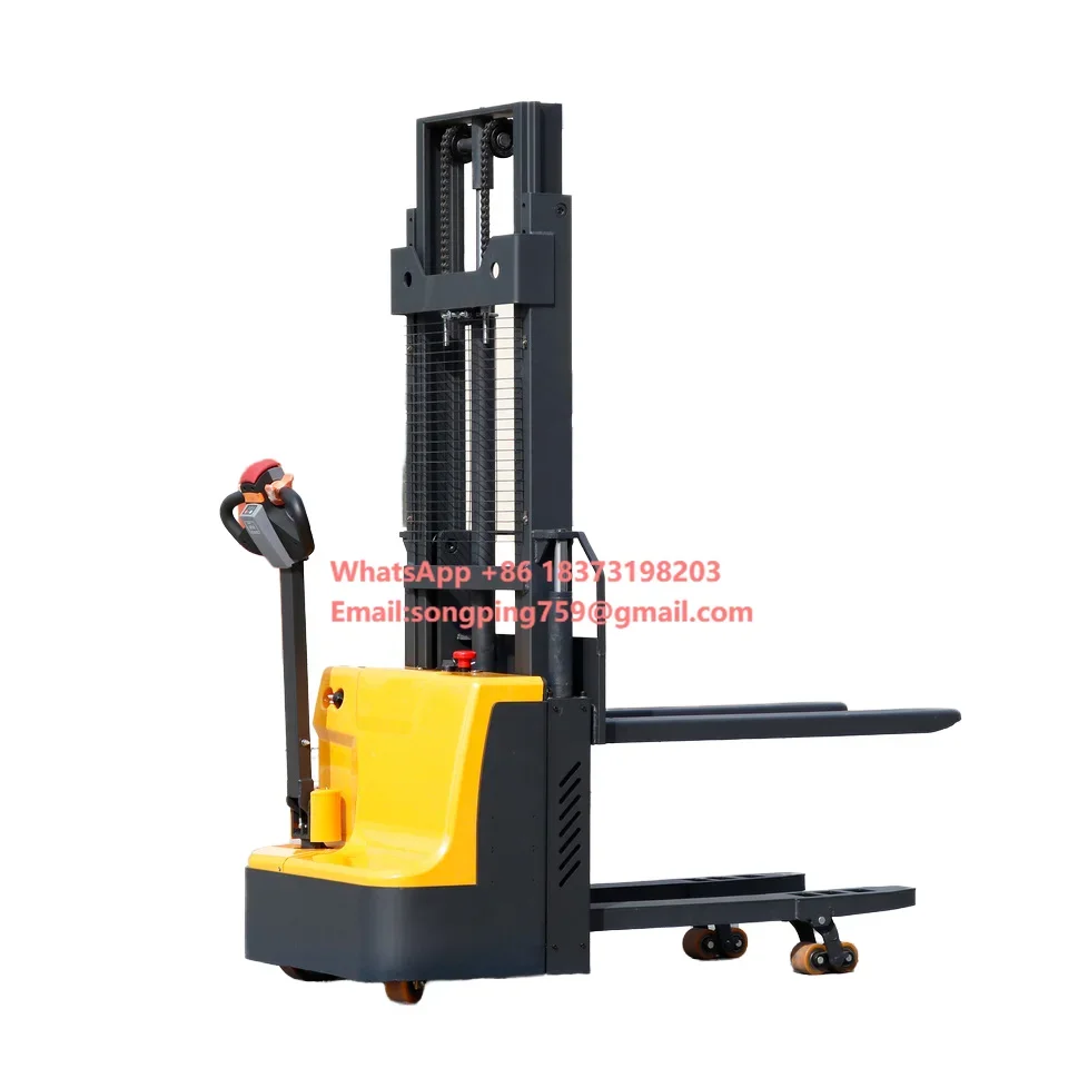 

Professional Grade New Electric Stacker 1.5Ton Forklift with Robust Hydraulic System for Machinery Repair Shops
