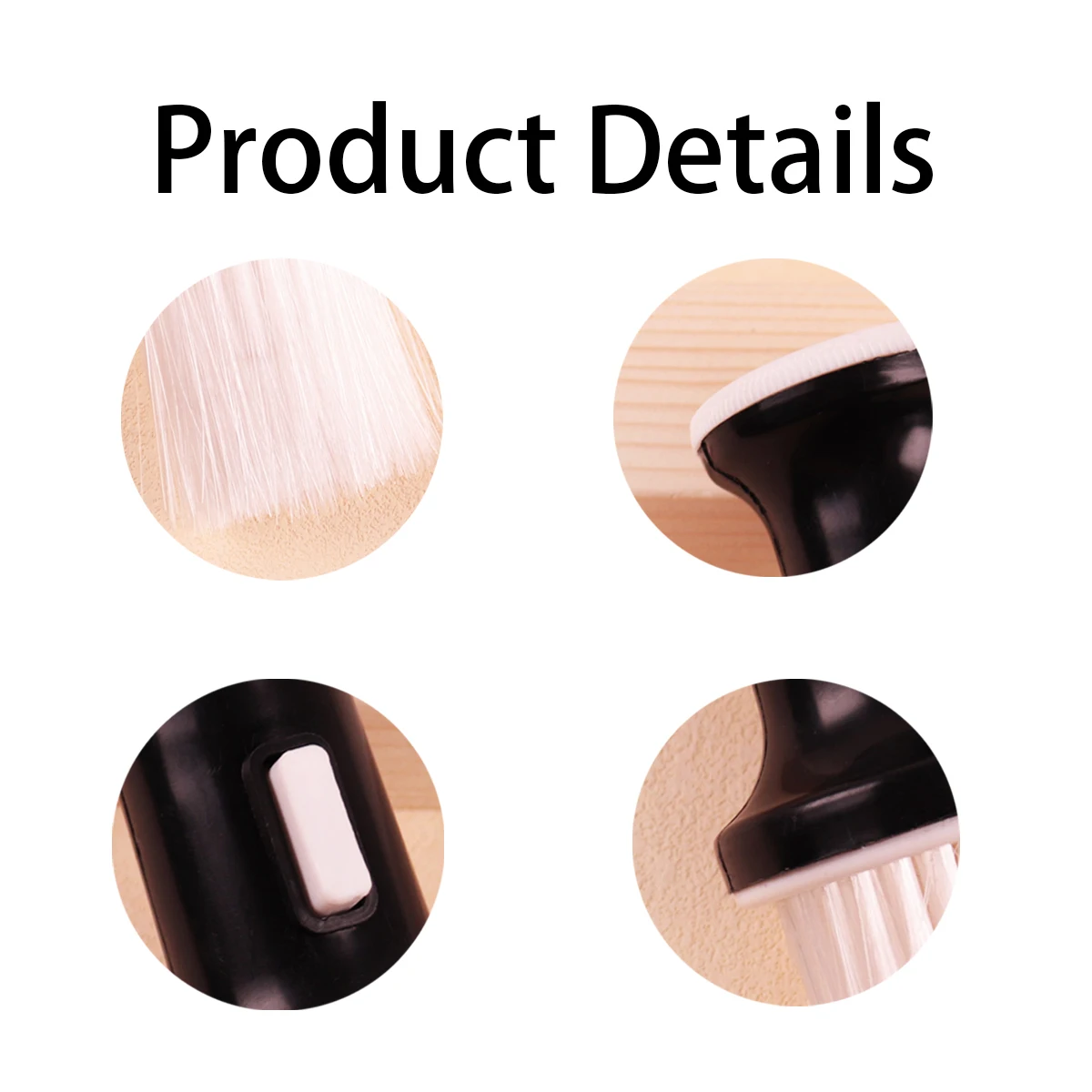 Entfernen Sie weiche Bürste, Haarschneiden, Hals, Gesicht, Staubwedel, saubere Friseurbürsten, Werkzeuge, Barbertop für Haar-Accessoires – Detail 5