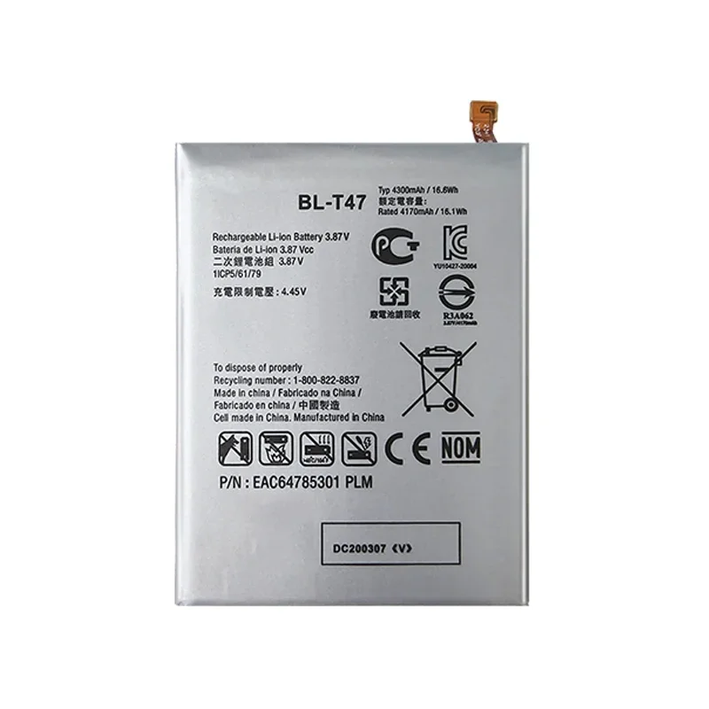 4300mAh Replacement Battery For LG Velvet LMG900TM Velvet 5G BL-T47 G9