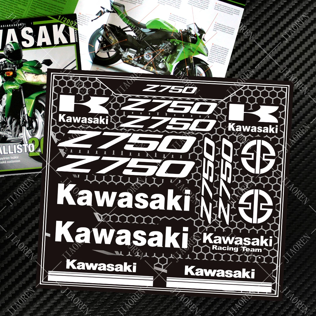 For Kawasaki Z750 Sticker Decal Logo Kit