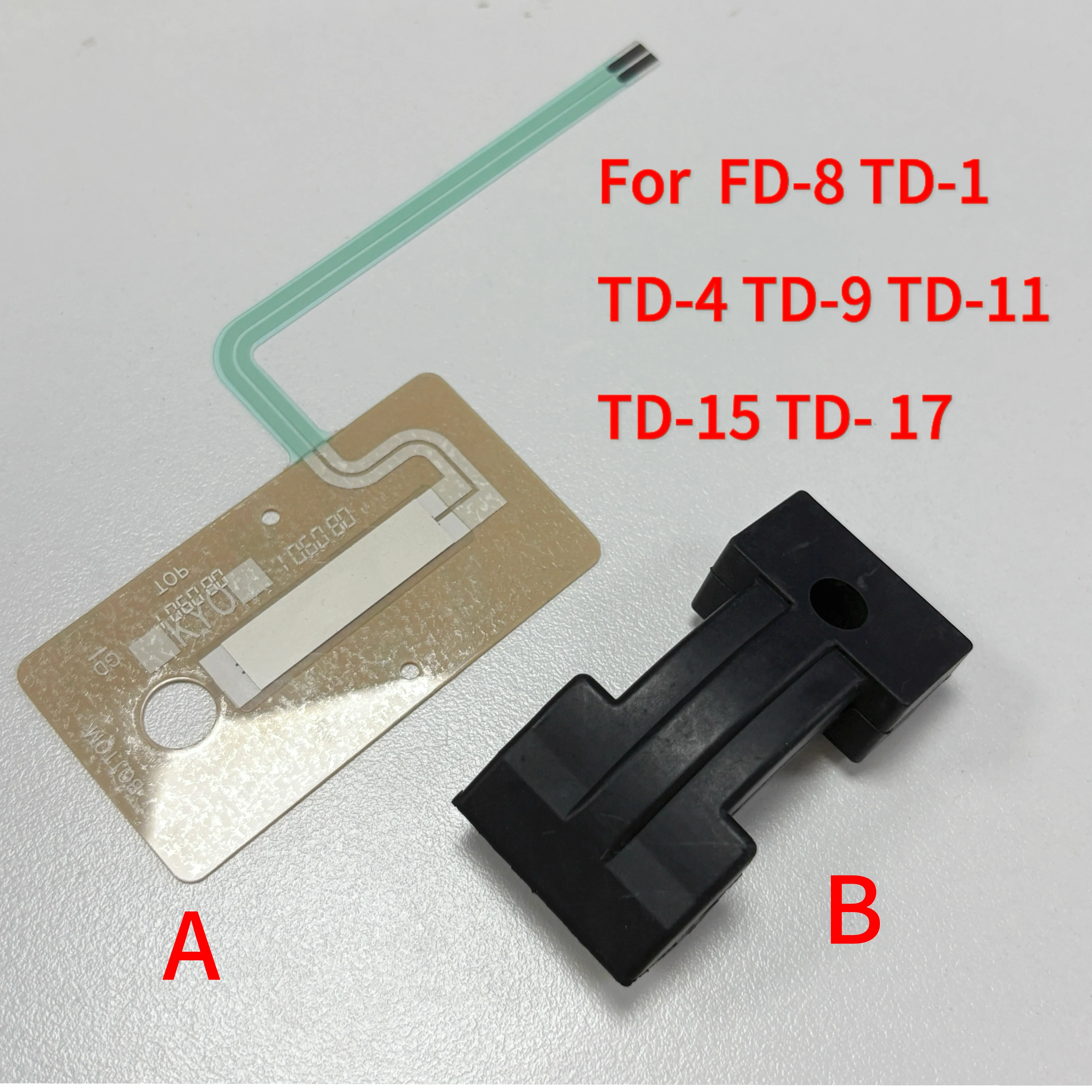 

For FD-8 TD-1 TD-4 TD-9 TD-11 TD-15 TD-17 Rubber / Thin Film Circuit Sensors Hi Hat Pedal Part Repair (Optional)