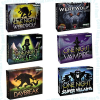 One Night Ultimate Werewolf Alien Board Game English: One Night Ultimate Werewolf Vampire
